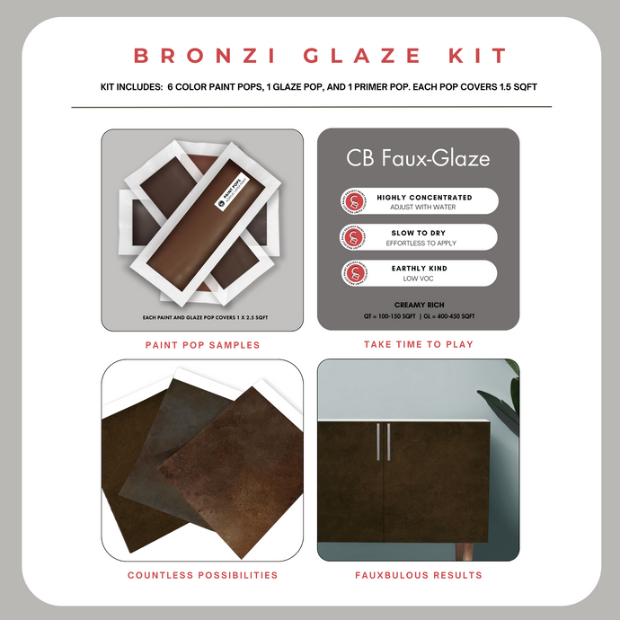 CB Bronzi Faux-Glaze Kit - Color Baggage